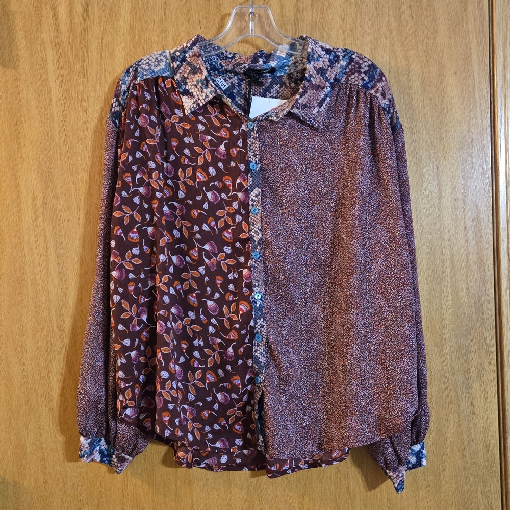 Dear John Peyton Top Floral NWT - Picture 2 of 8